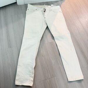 DSQUARED2 Men's Cream Straight Jeans